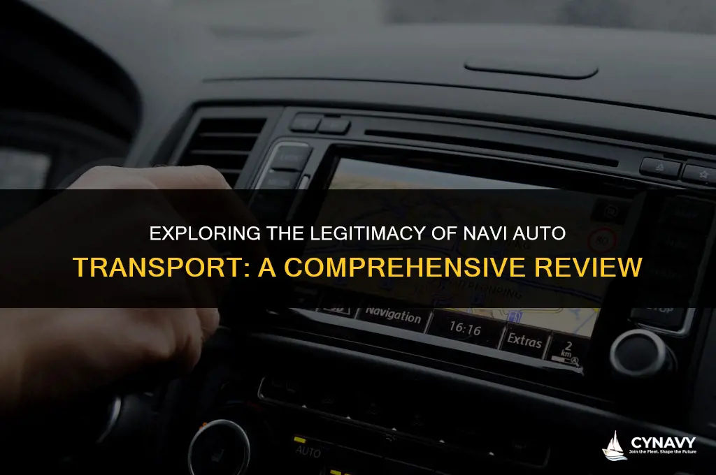 is navi auto transport legit