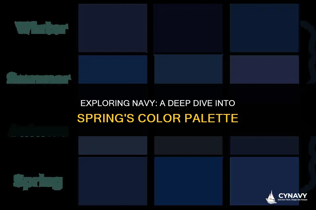 is navy a colormemine spring color