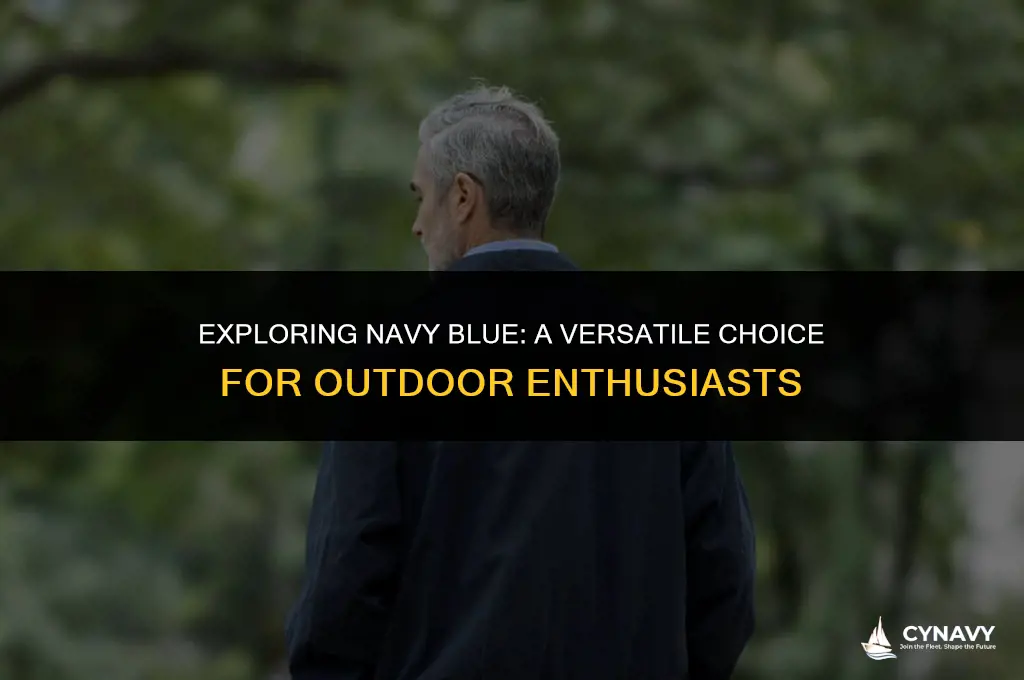 is navy a good color for outdoors