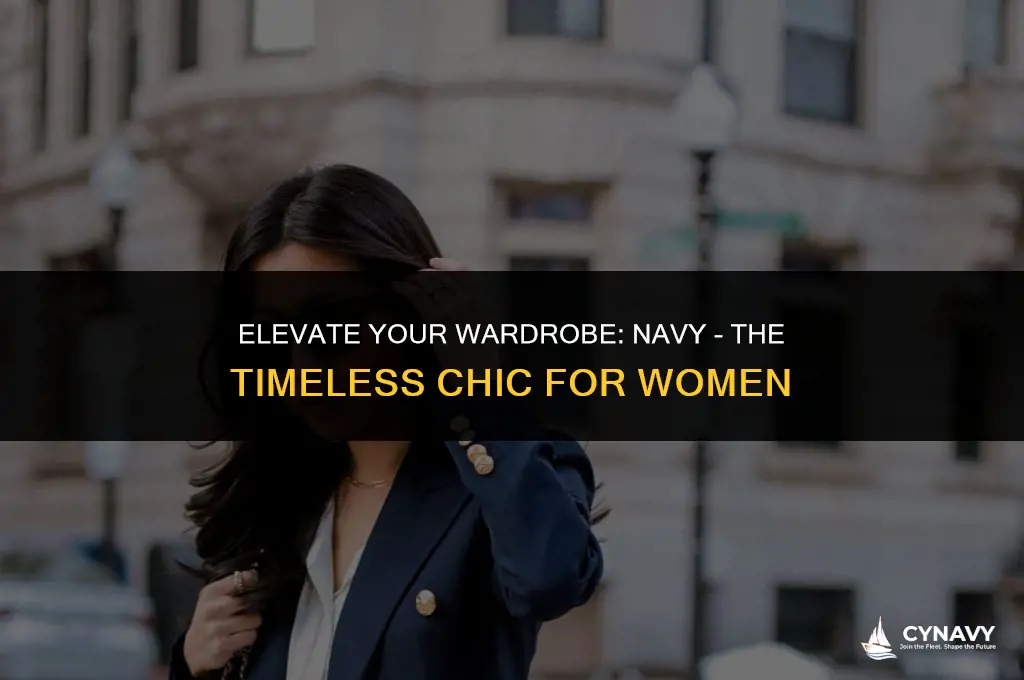 is navy a stylish color for women