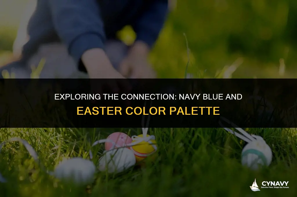 is navy an easter color