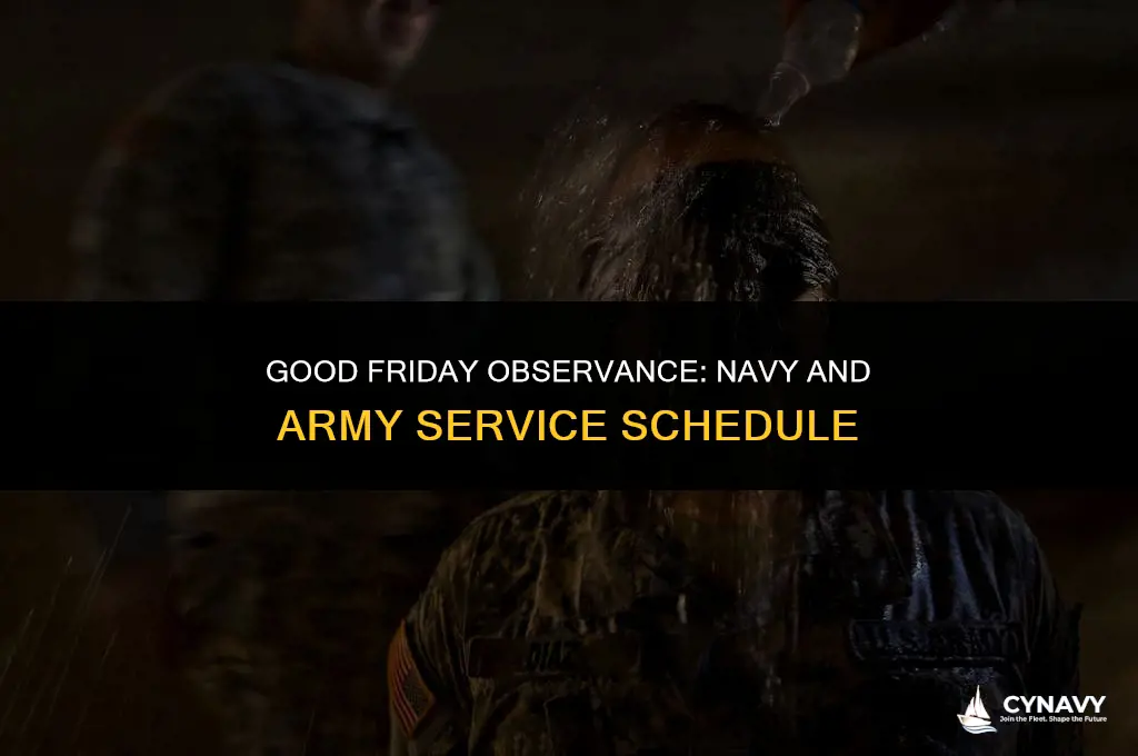 is navy army open on good friday