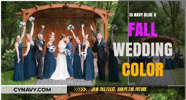 Embracing Elegance: Navy Blue as Your Perfect Fall Wedding Hue