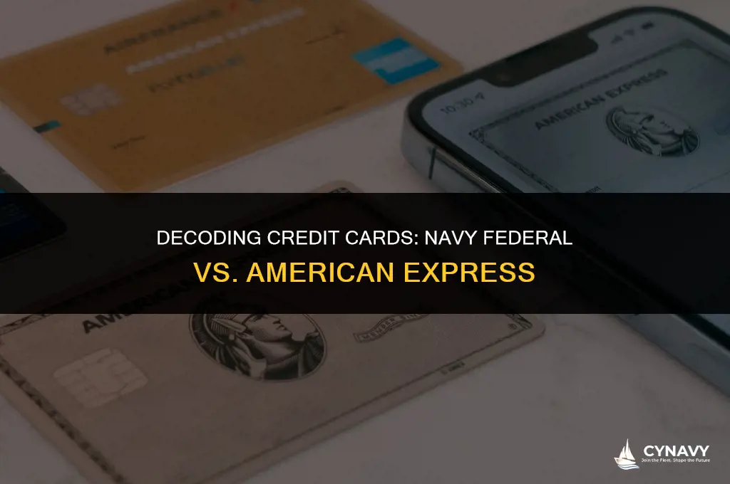 is navy federal american express the same as american express