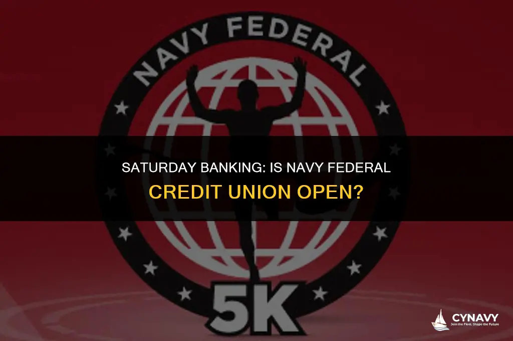 is navy federal credit union open on saturdays