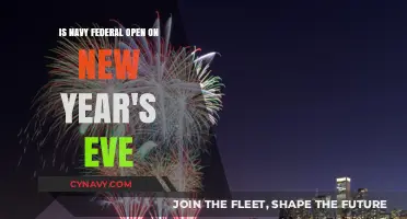 Ring in the New Year: Navy Federal's Holiday Hours Revealed
