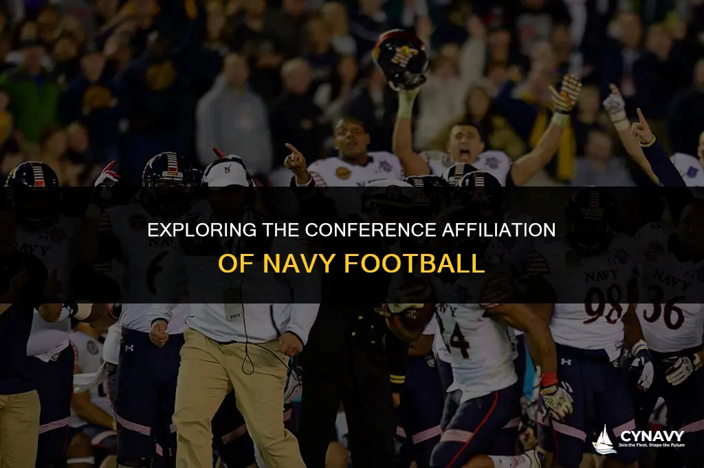 is navy football in a conference