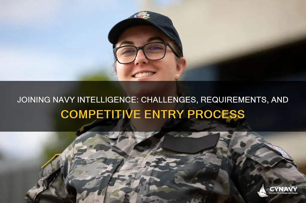 is navy intelligence hard to get into