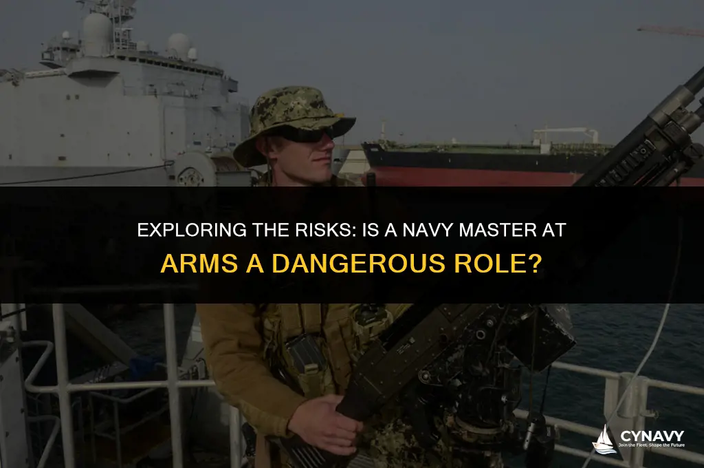 is navy master at arms dangerous
