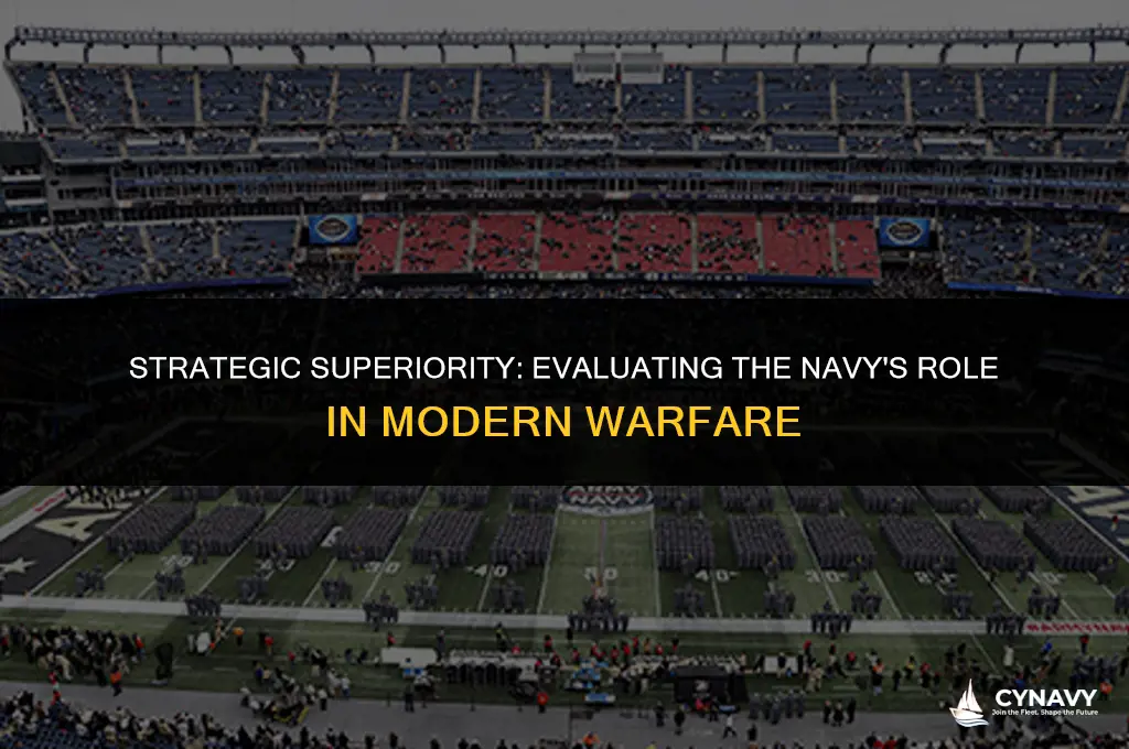 is navy more important than army