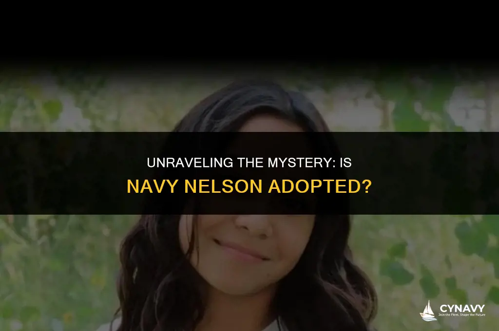 is navy nelson adopted