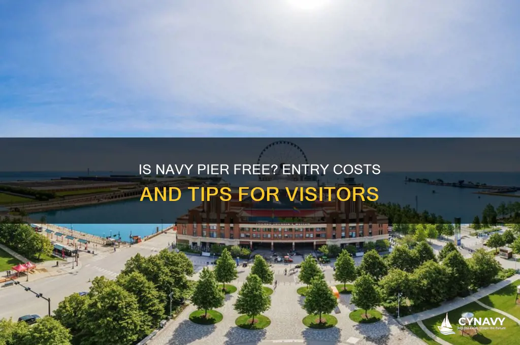 is navy pier free to get in
