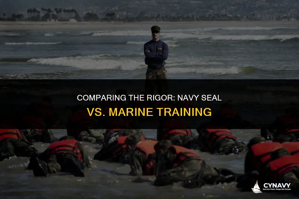 is navy seal training harder than marines