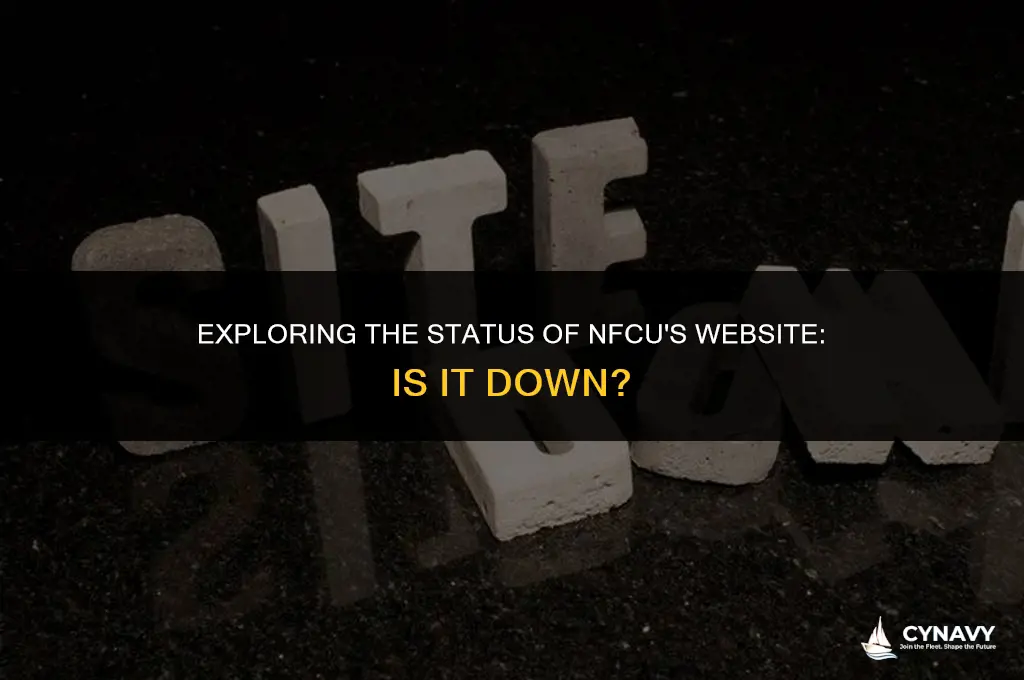 is nfcu website down