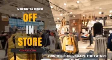 Unlock Massive Savings: Old Navy's 50% Off In-Store Bonanza!