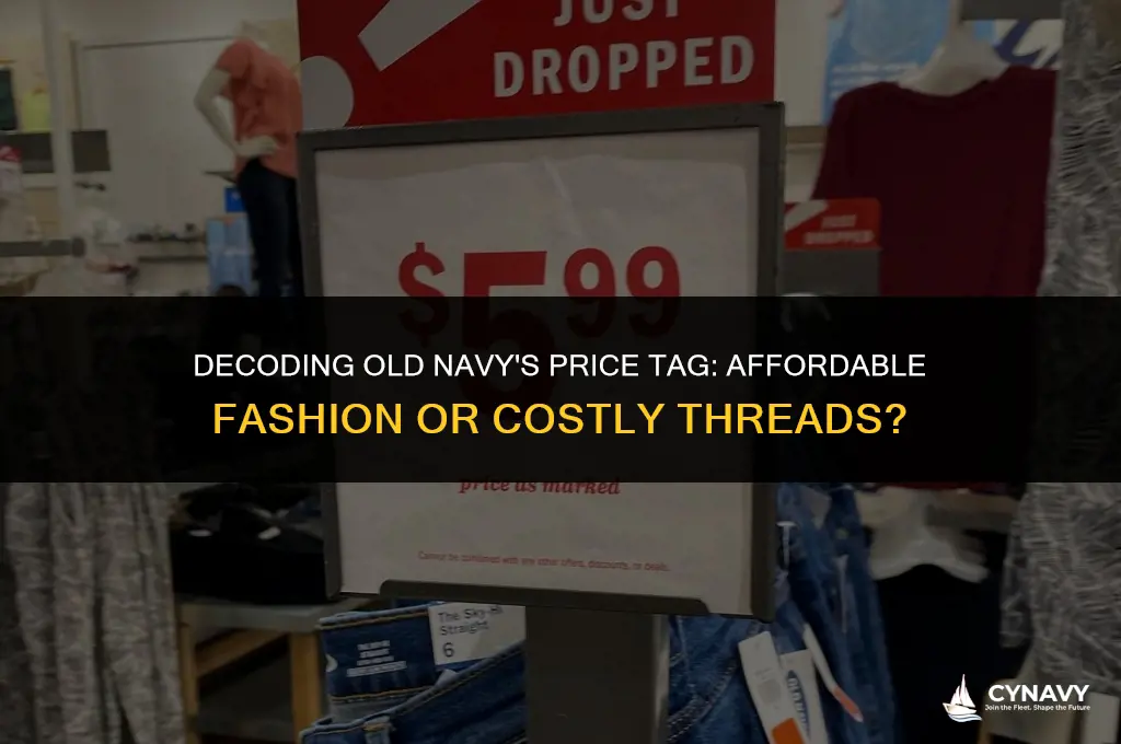 is old navy expensive