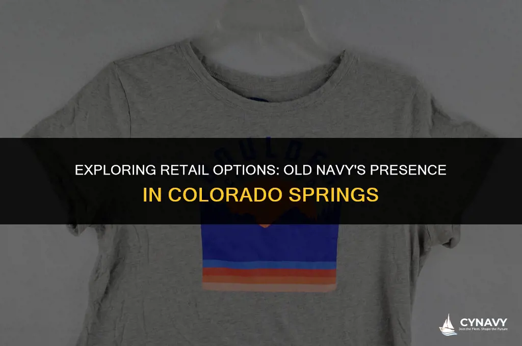 is old navy open in colorado springs