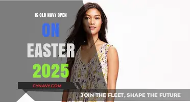 Easter 2025: Will Old Navy Be Open for Business?