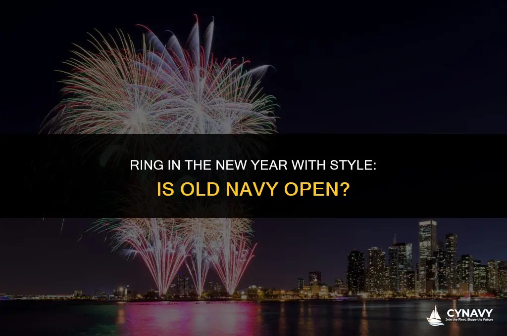 is old navy open on new year