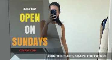 Sunday Shopping at Old Navy: Store Hours and Weekend Deals