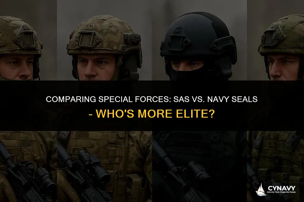 is sas more elite than navy seals