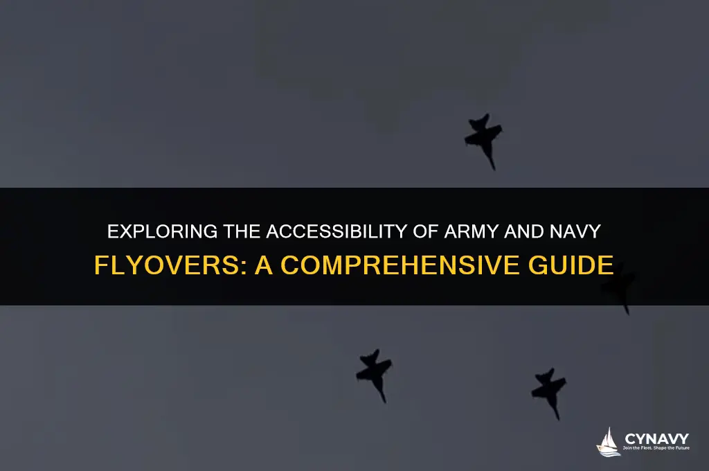 is the army and navy flyover open