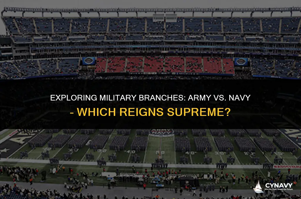 is the army better than the navy