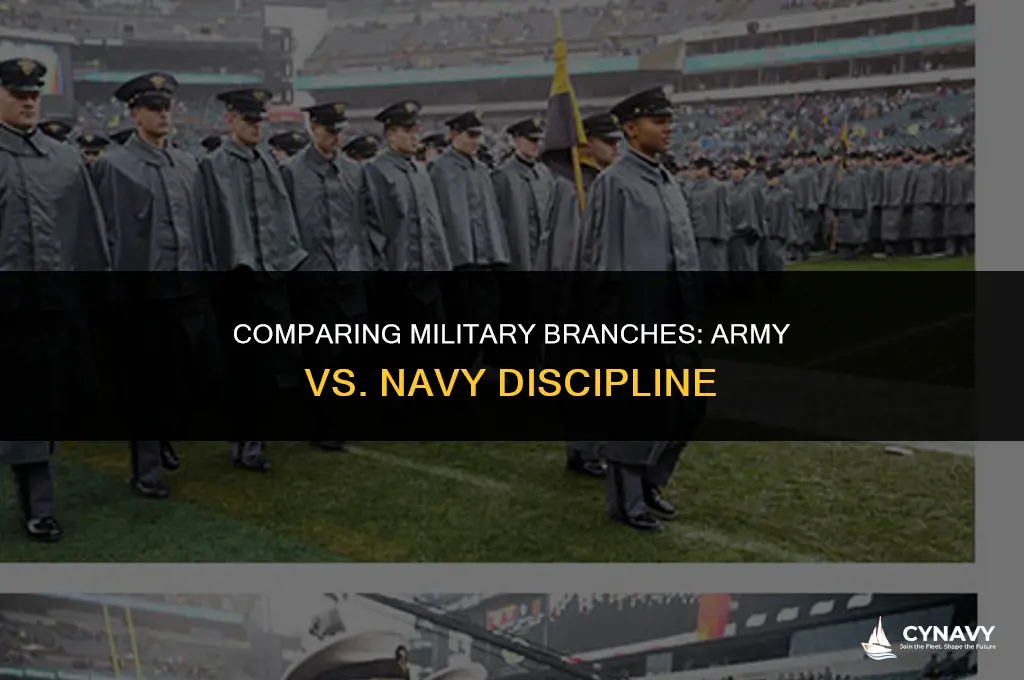 is the army stricter than the navy