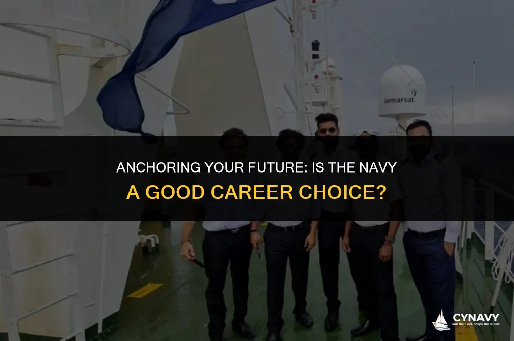 is the navy a good career