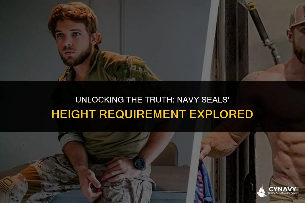 is there a height requirement for the navy seals