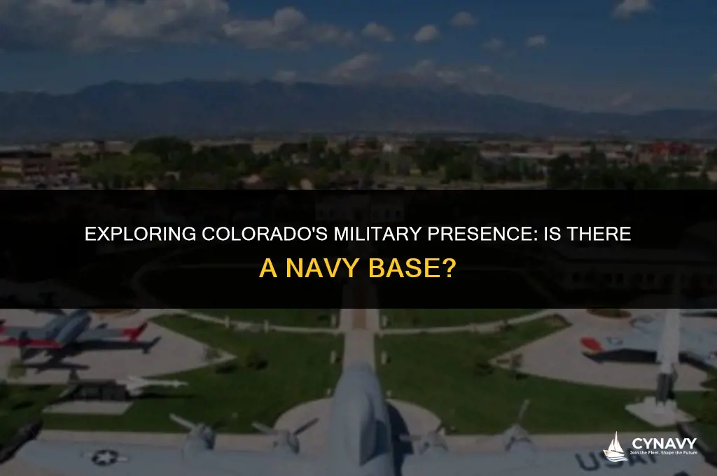 is there navy in colorado