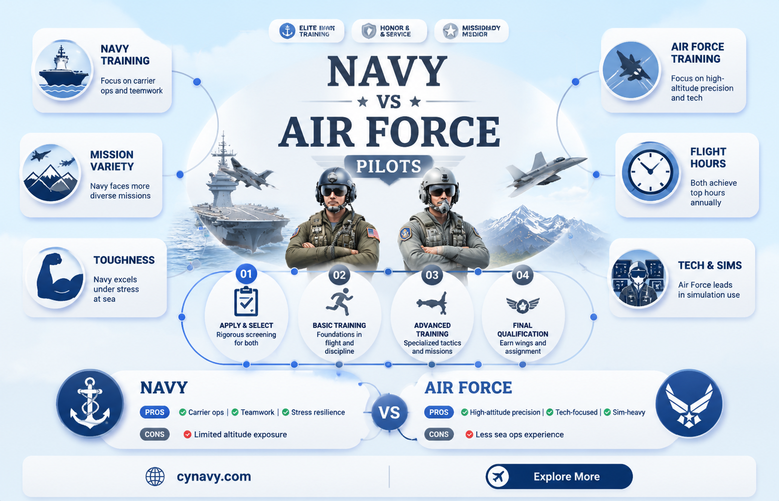are the best pilots in the navy or air force
