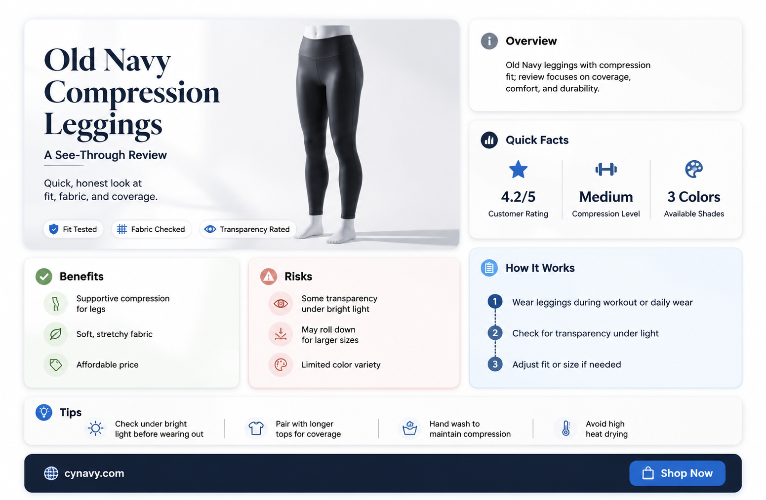 are old navy compression leggings see through