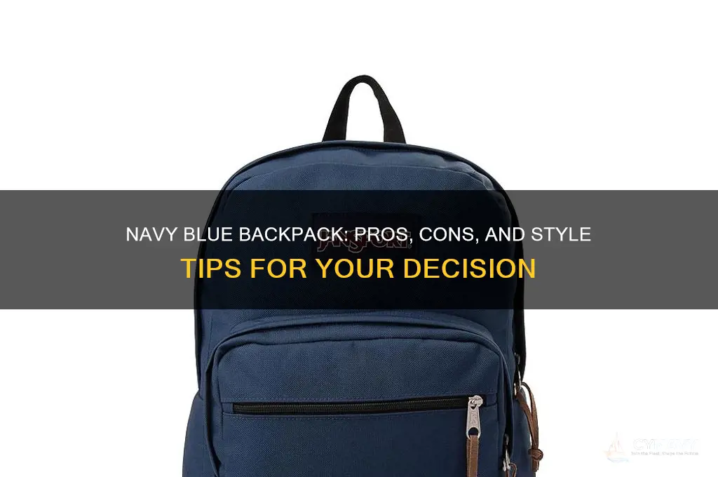 should i get a navy blue backpack
