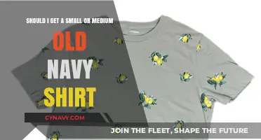 Small vs. Medium: Choosing the Perfect Old Navy Shirt Size