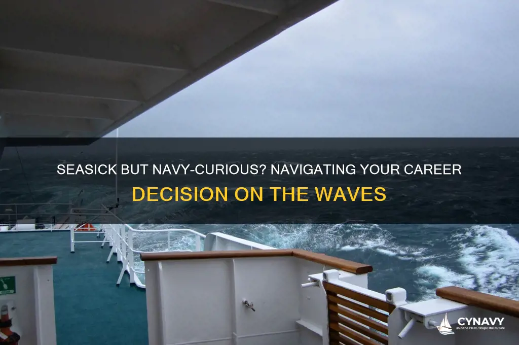 should i join the navy if i get seasick