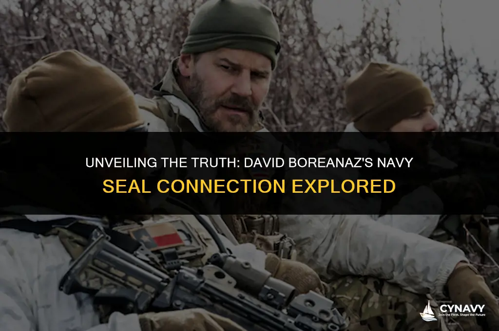 was david boreanaz a real navy seal