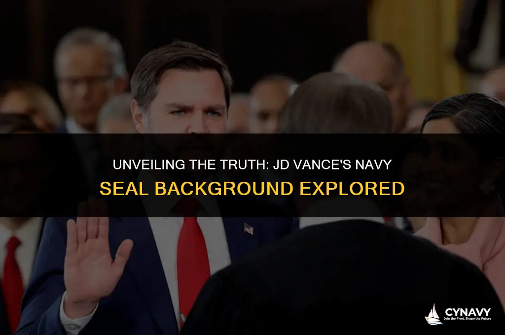 was jd vance a navy seal
