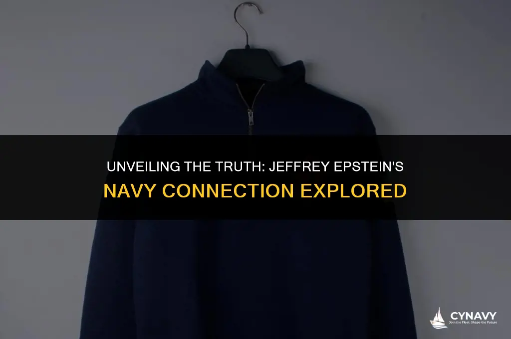 was jeffrey epstein in the navy