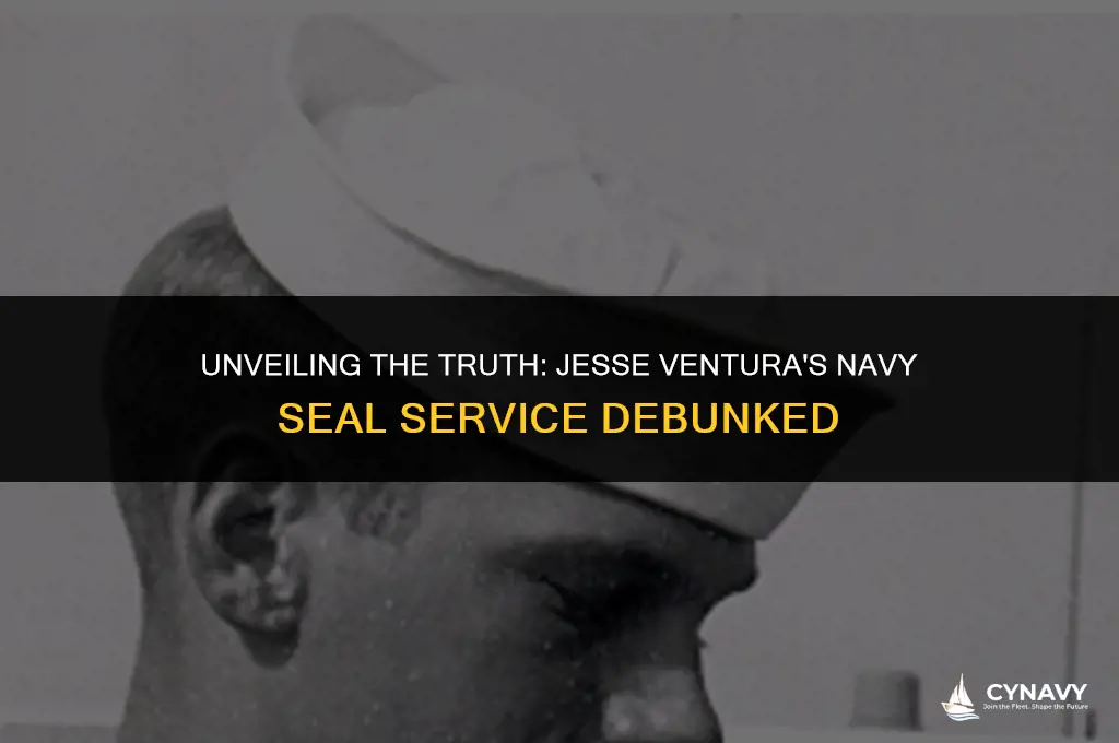 was jesse ventura a navy seal
