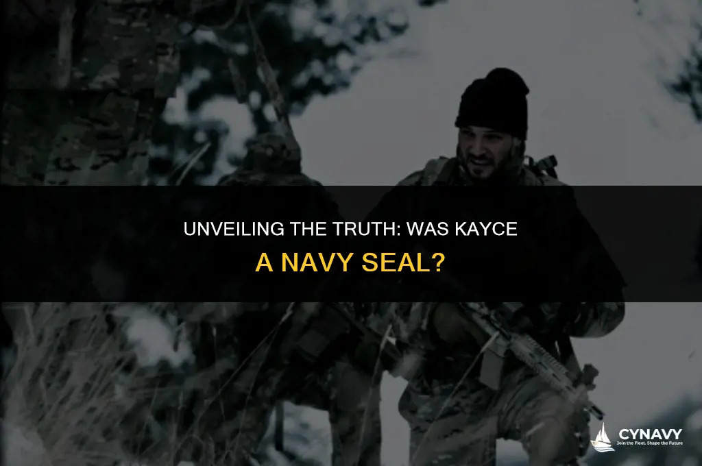 was kayce a navy seal