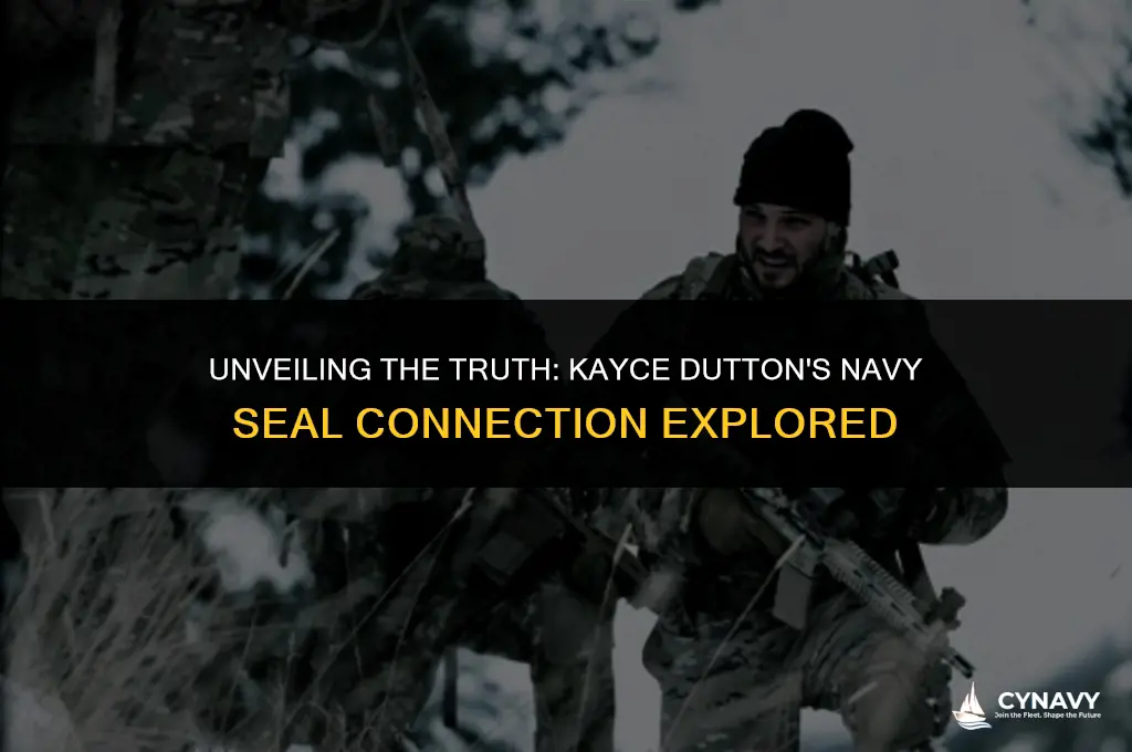 was kayce dutton a navy seal