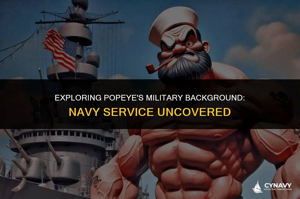 was popeye in the navy