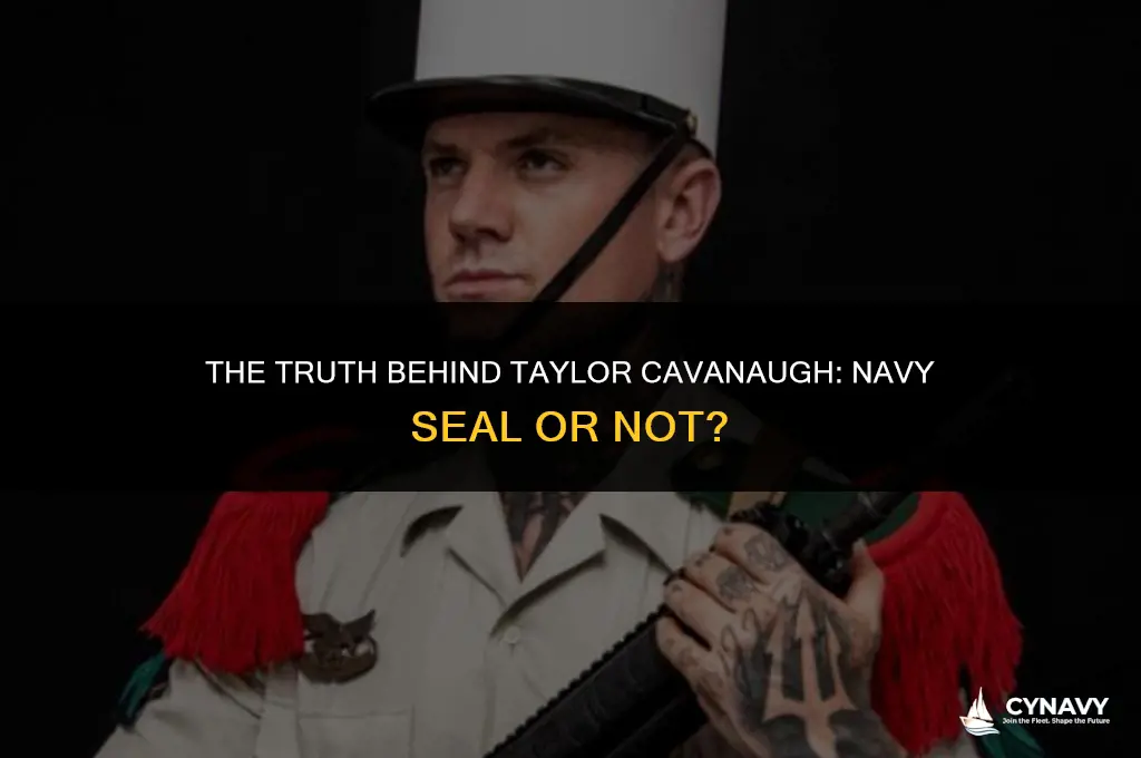 was taylor cavanaugh a navy seal