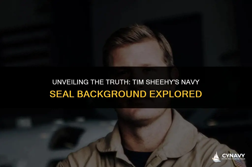 was tim sheehy a navy seal