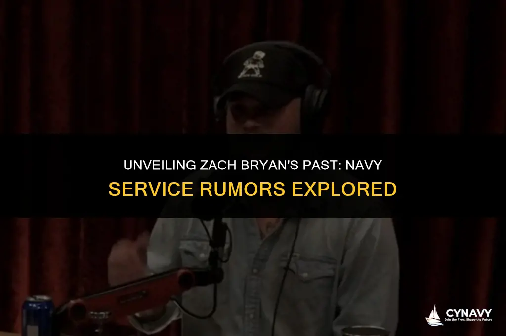 was zach bryan in the navy
