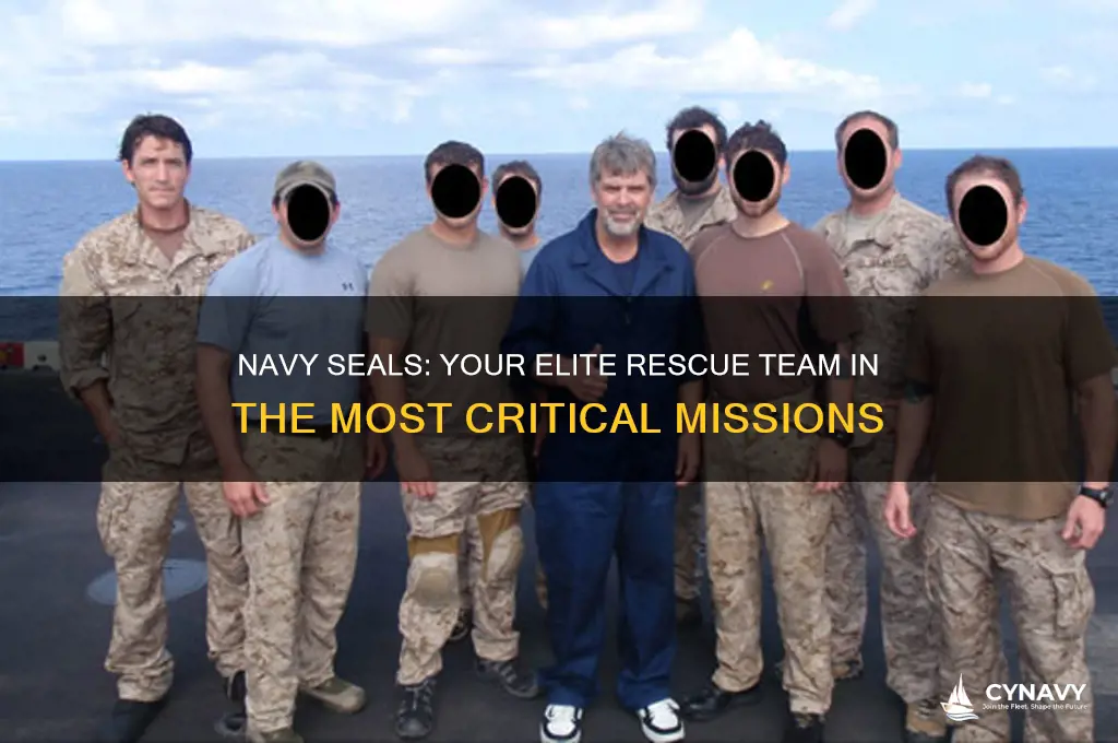 were navy seals were here to get you out