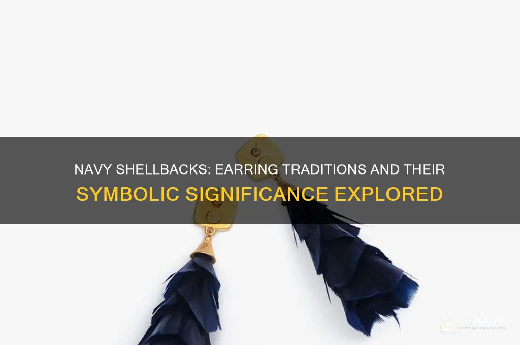 were shellbacks in the navy told to get earrings