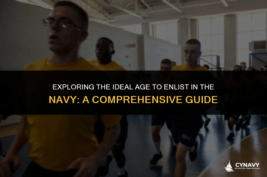 what age to join the navy