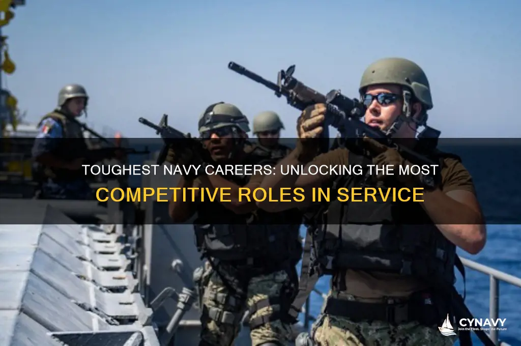 what are the hardest jobs to get in the navy